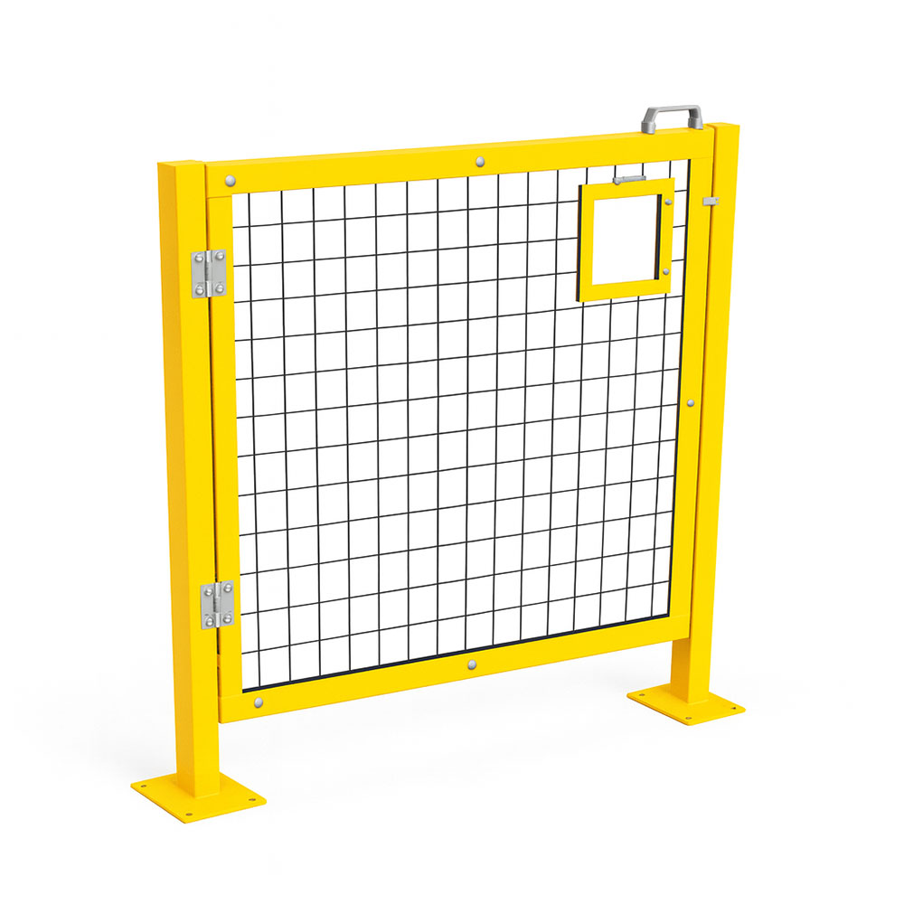 ประตูสวิงรั้วนิรภัยเหล็ก ขนาด 1x1 เมตร