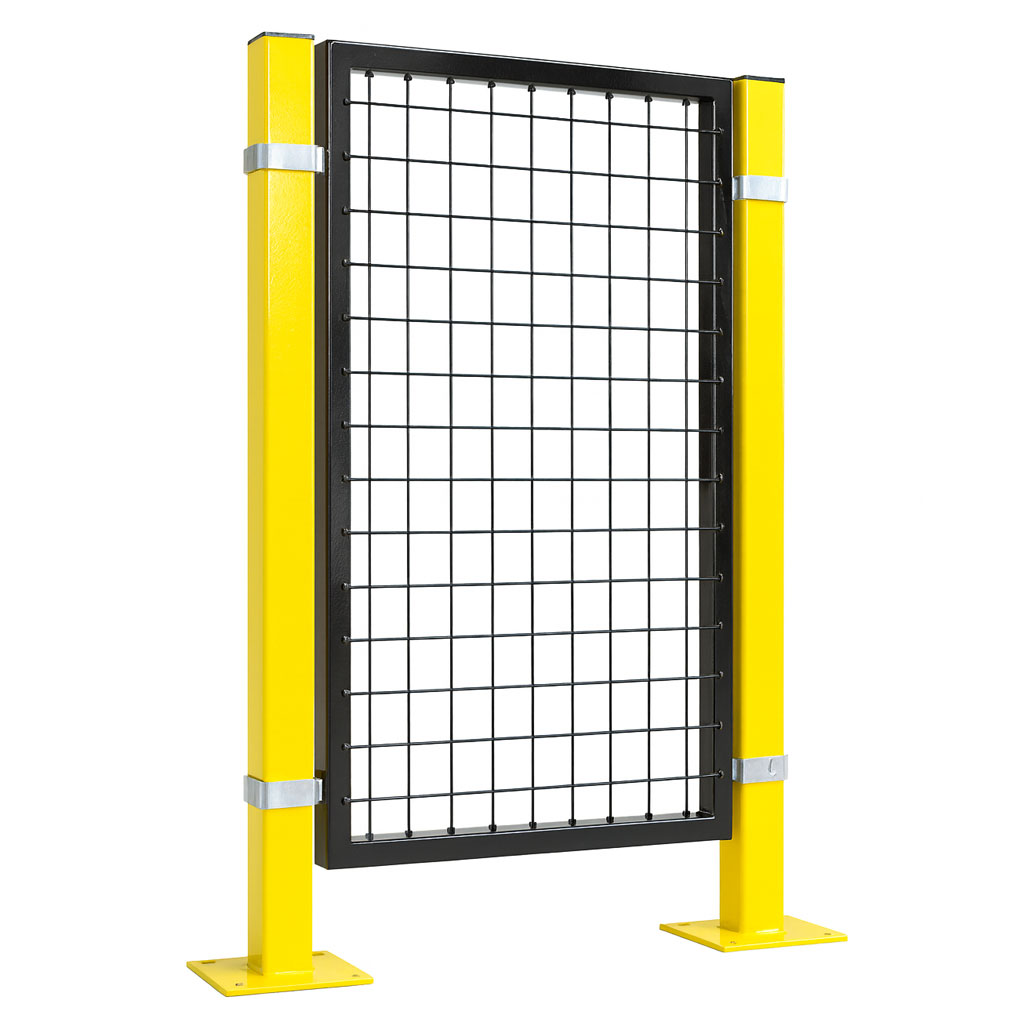 หน้าบานรั้วนิรภัยเหล็ก ขนาด 0.25x1 เมตร