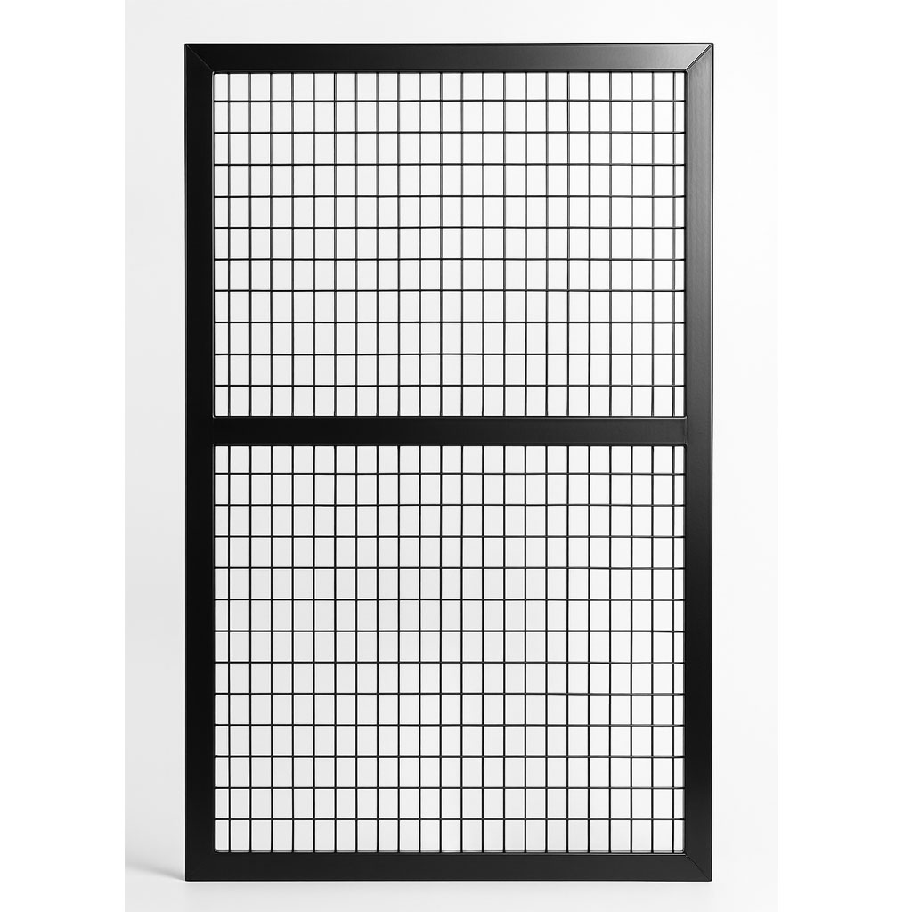หน้าบานรั้วนิรภัยเหล็ก ขนาด 1.25x1.8 เมตร