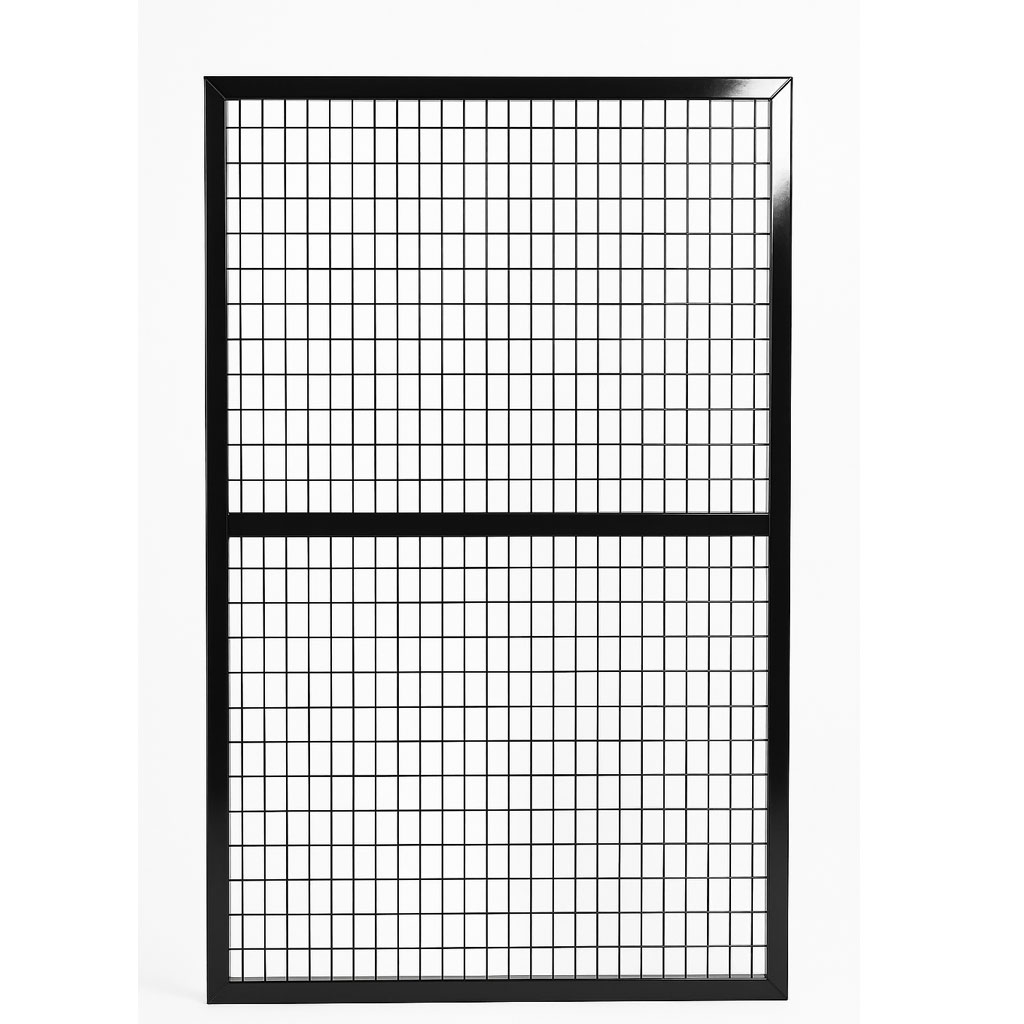 หน้าบานรั้วนิรภัยเหล็ก ขนาด 1.5x1.8 เมตร