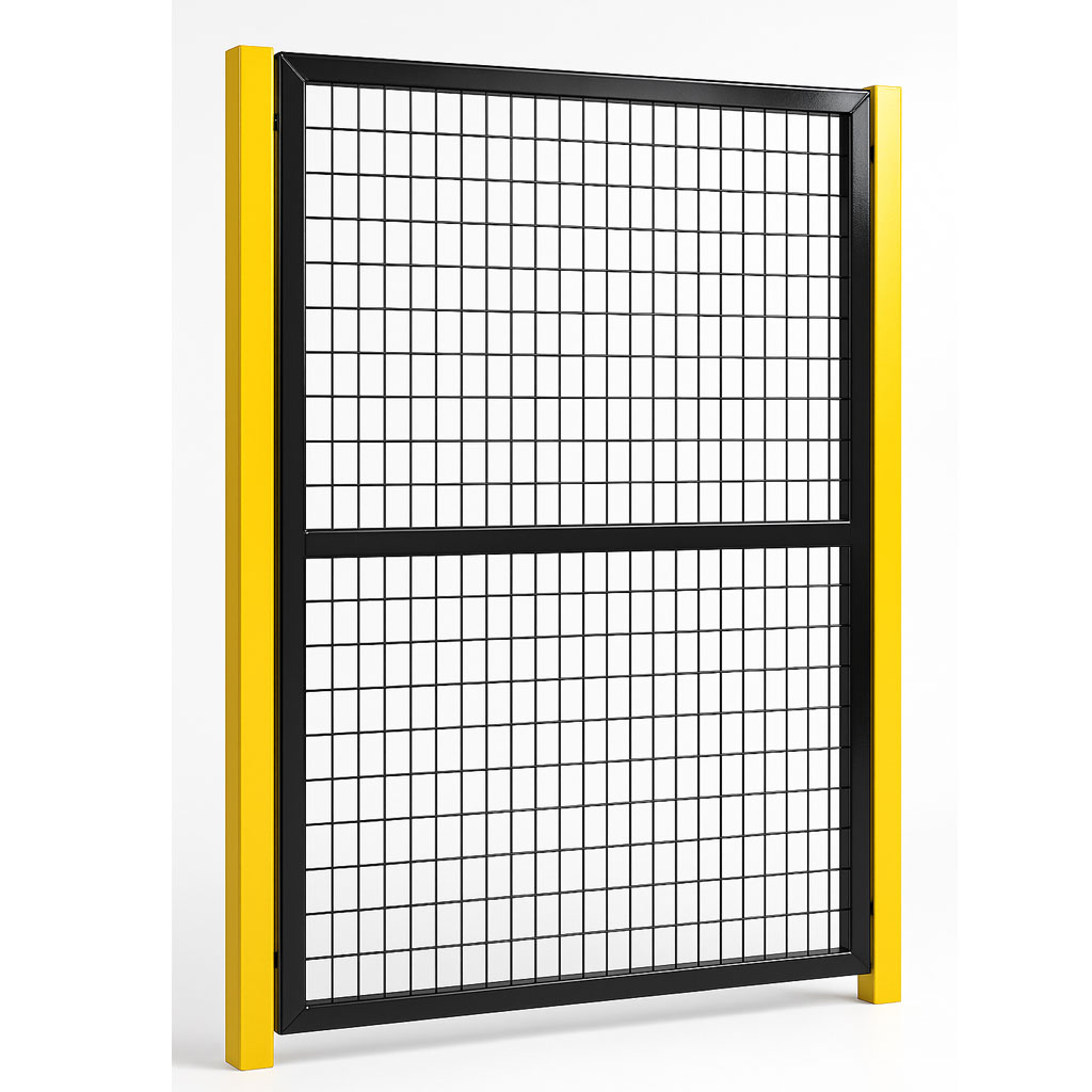 หน้าบานรั้วนิรภัยเหล็ก ขนาด 1.5x1.8 เมตร