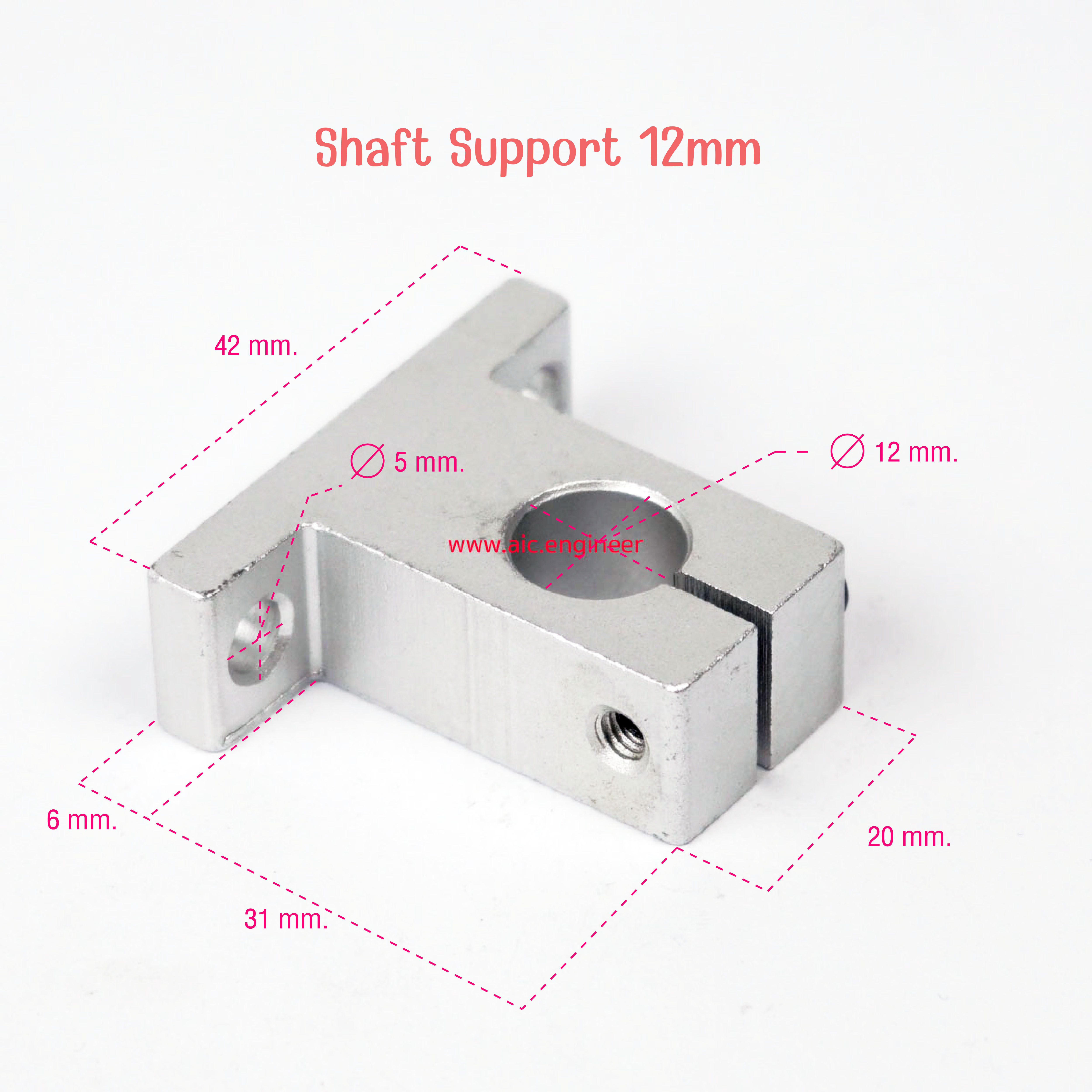 Shaft Support 12mm