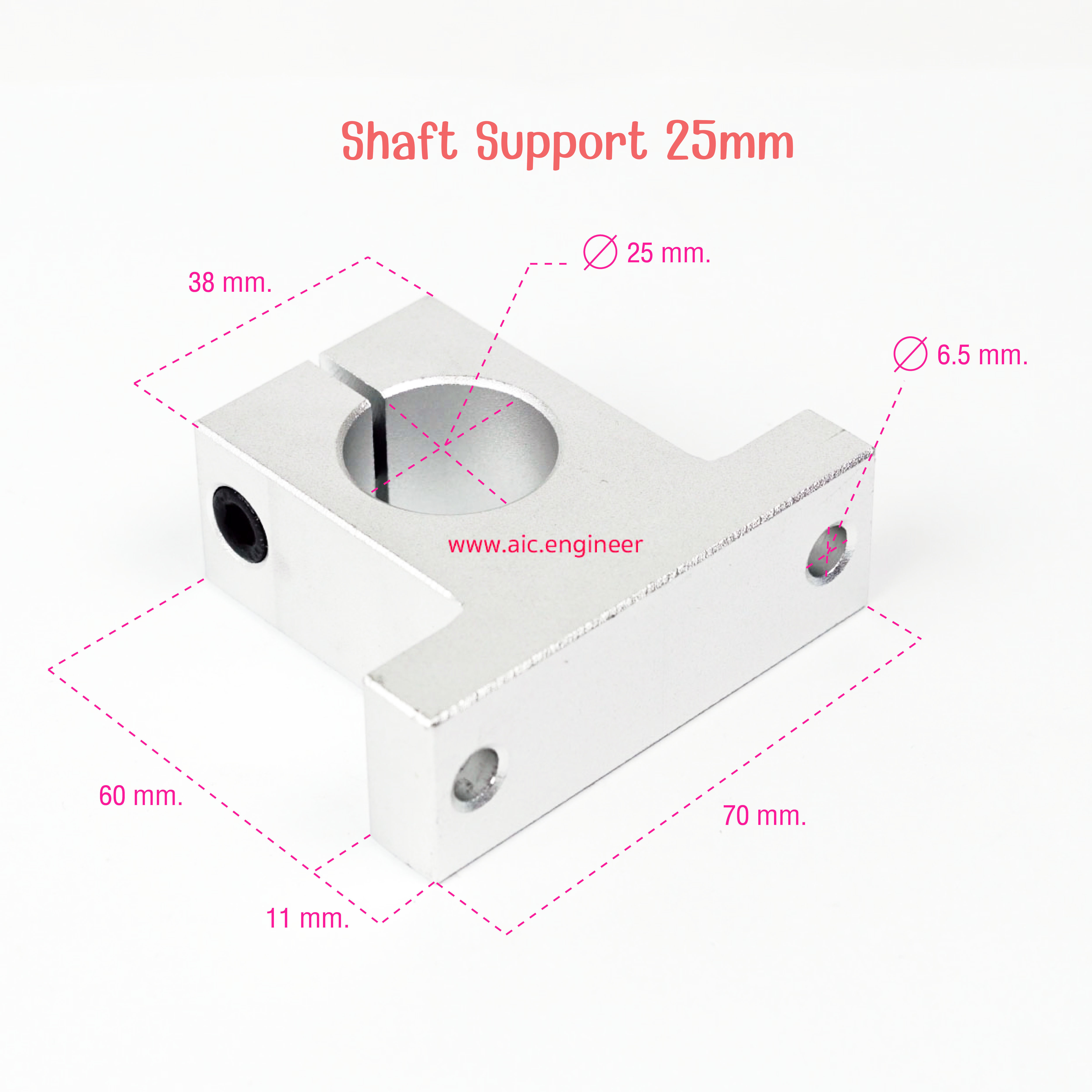 Shaft Support 25mm