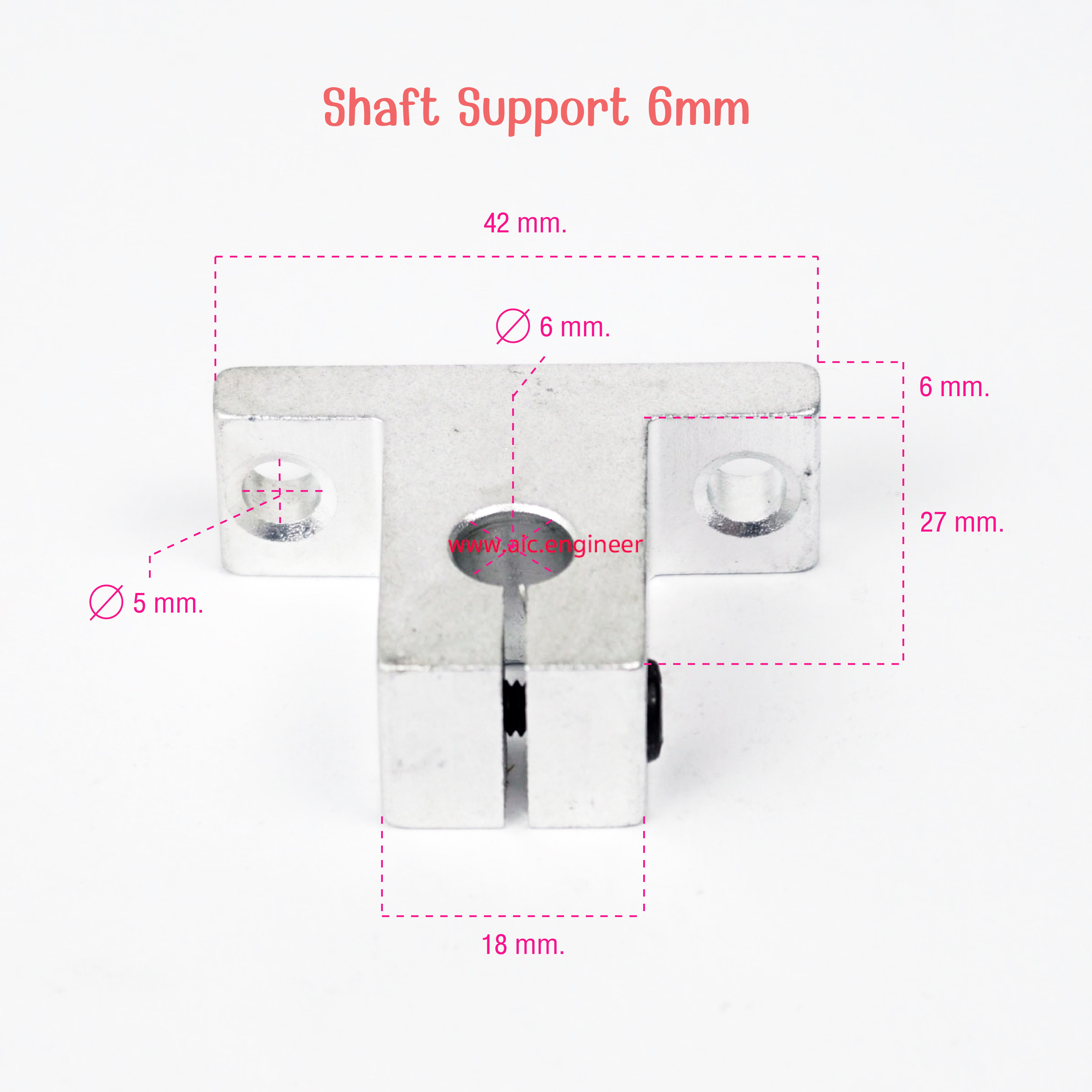 Shaft Support 6mm