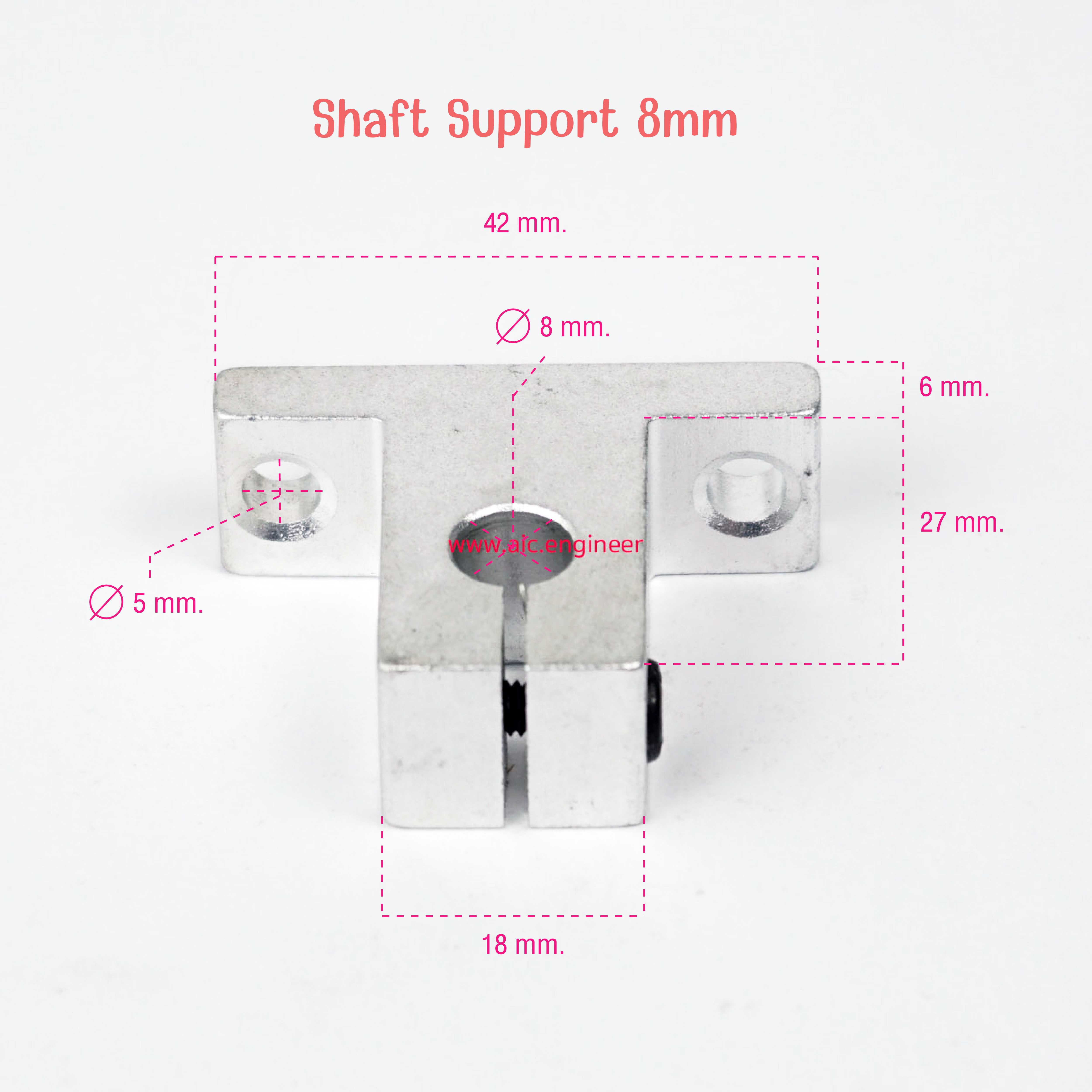 Shaft Support 8mm