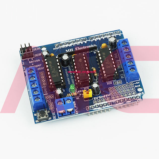 ชุดควบคุมมอเตอร์ L293D for Arduino