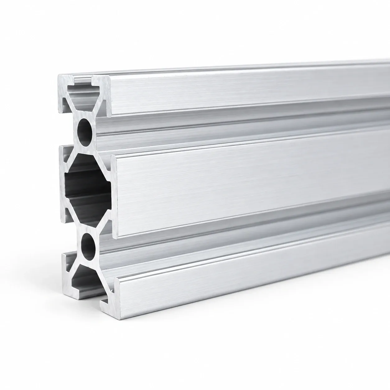 AAZ-24 — อลูมิเนียมโปรไฟล์ 20x40mm T-Nut สีเงิน