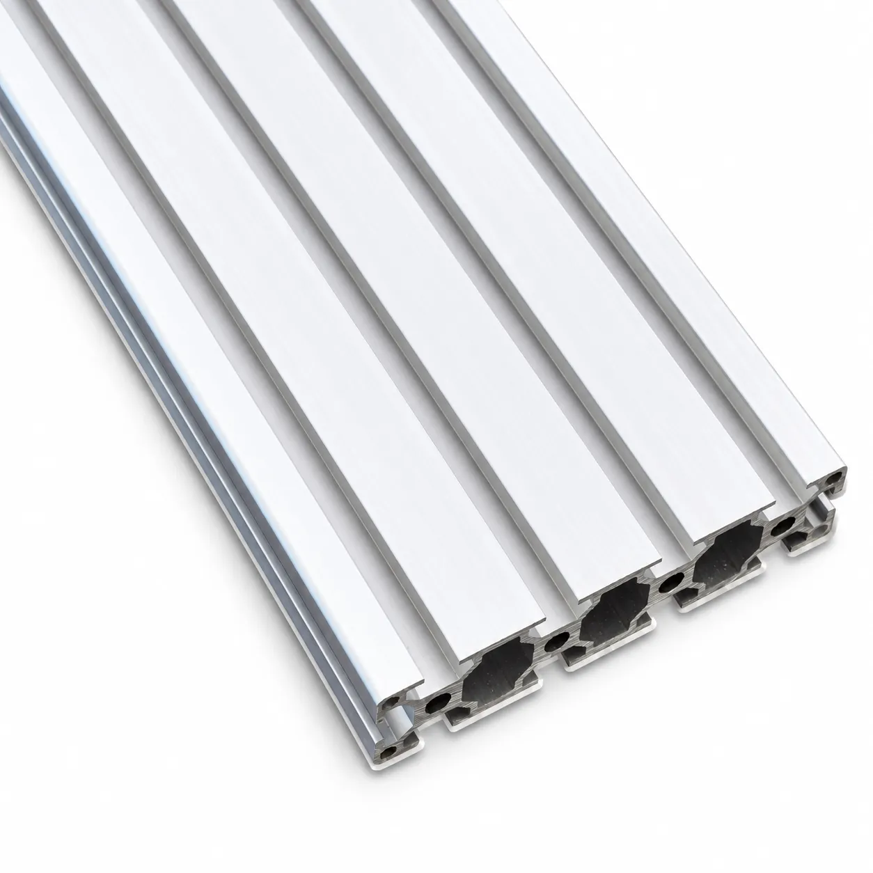 AAZ-312 — อลูมิเนียมโปรไฟล์ 30x120mm T-Nut สีเงิน