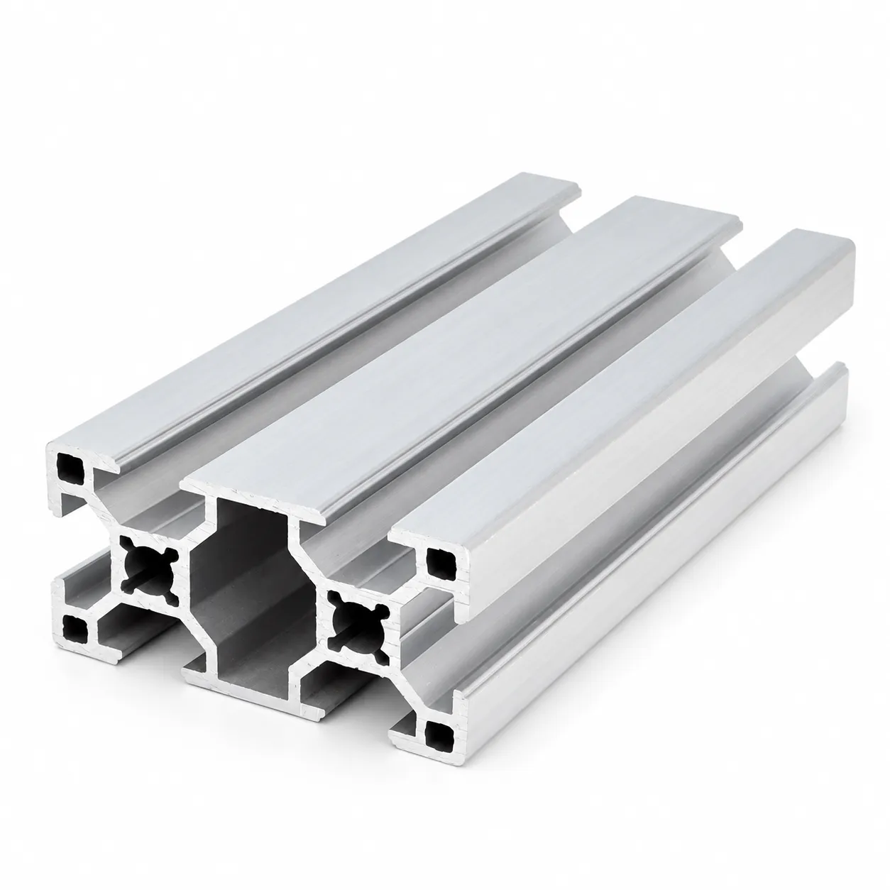 AAZ-36 — อลูมิเนียมโปรไฟล์ 30x60mm T-Nut สีเงิน