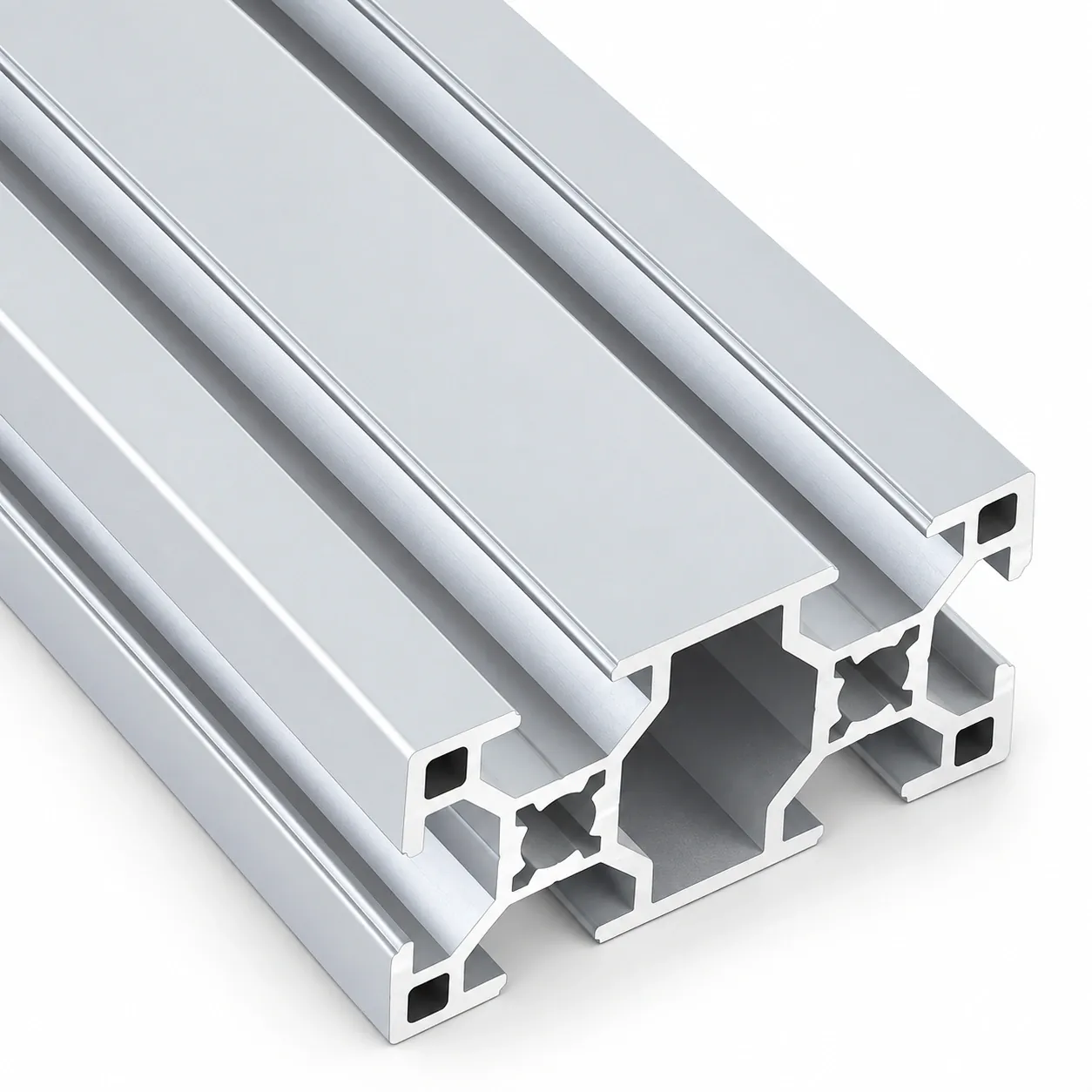 AAZ-36 — อลูมิเนียมโปรไฟล์ 30x60mm T-Nut สีเงิน
