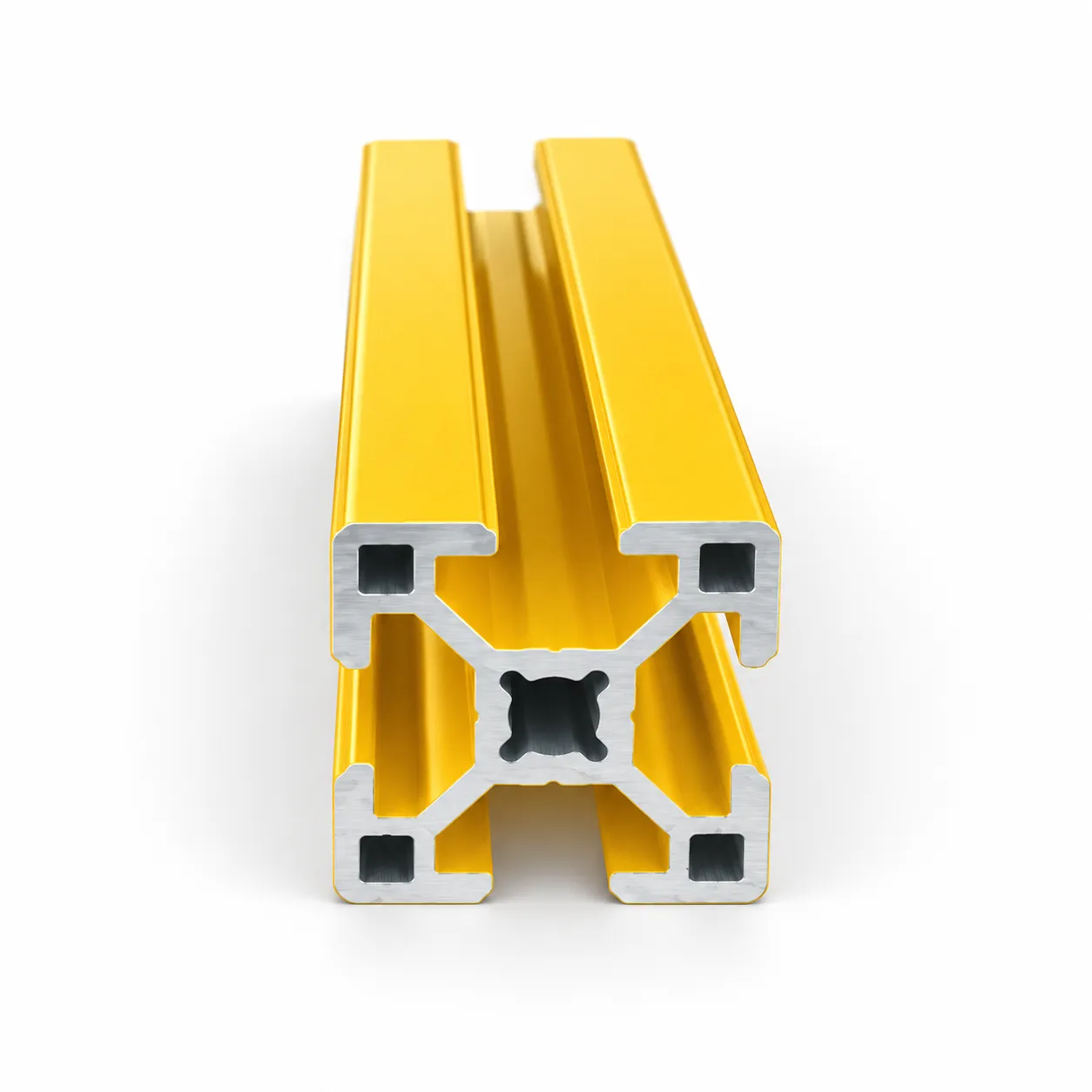 AAZ-3Y — อลูมิเนียมโปรไฟล์ 30x30mm T-Nut สีเหลือง