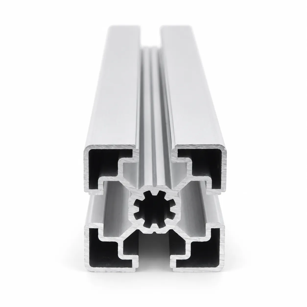AAZ-45 — อลูมิเนียมโปรไฟล์ 45x45mm T-Nut สีเงิน