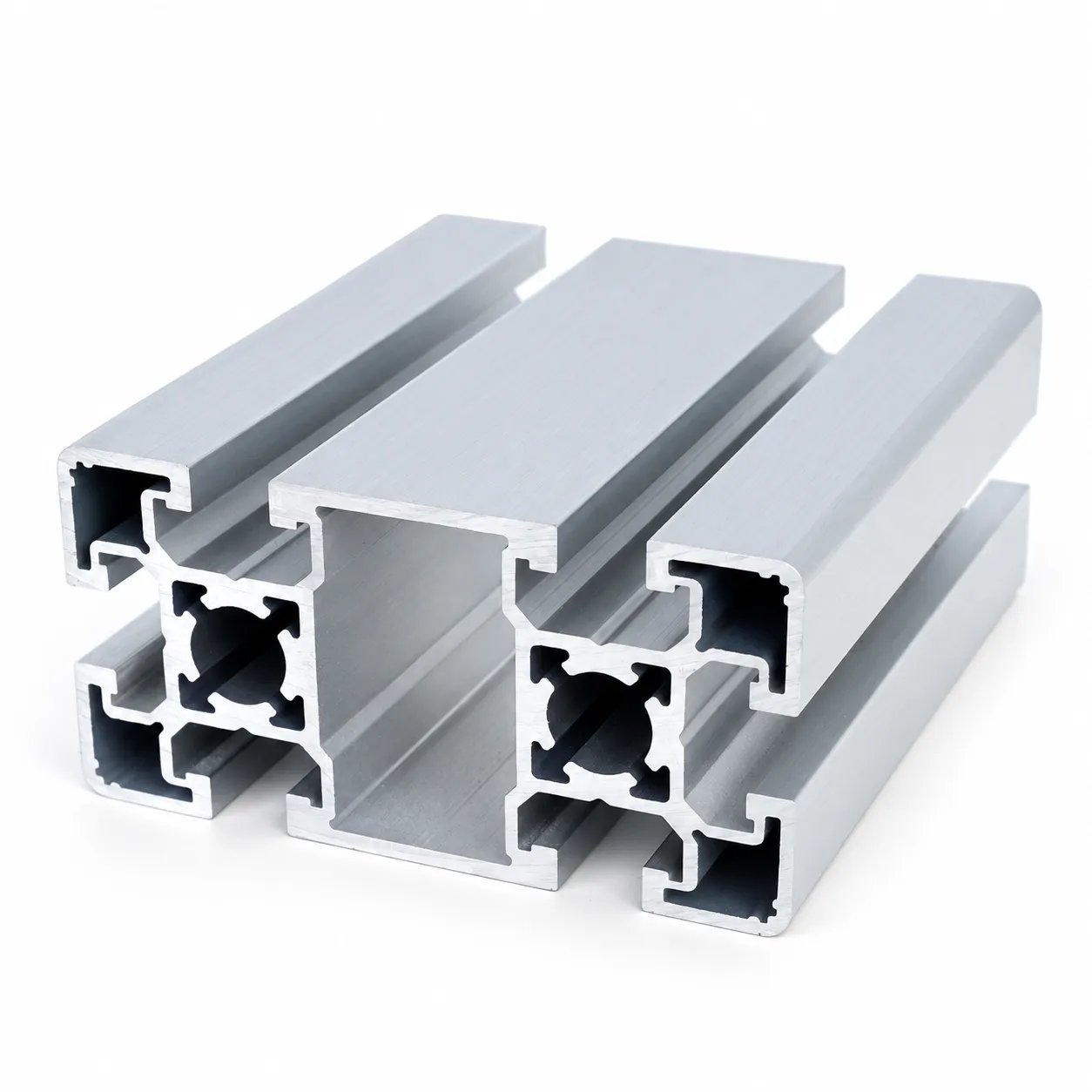 AAZ-459 — อลูมิเนียมโปรไฟล์ 45x90mm T-Nut สีเงิน