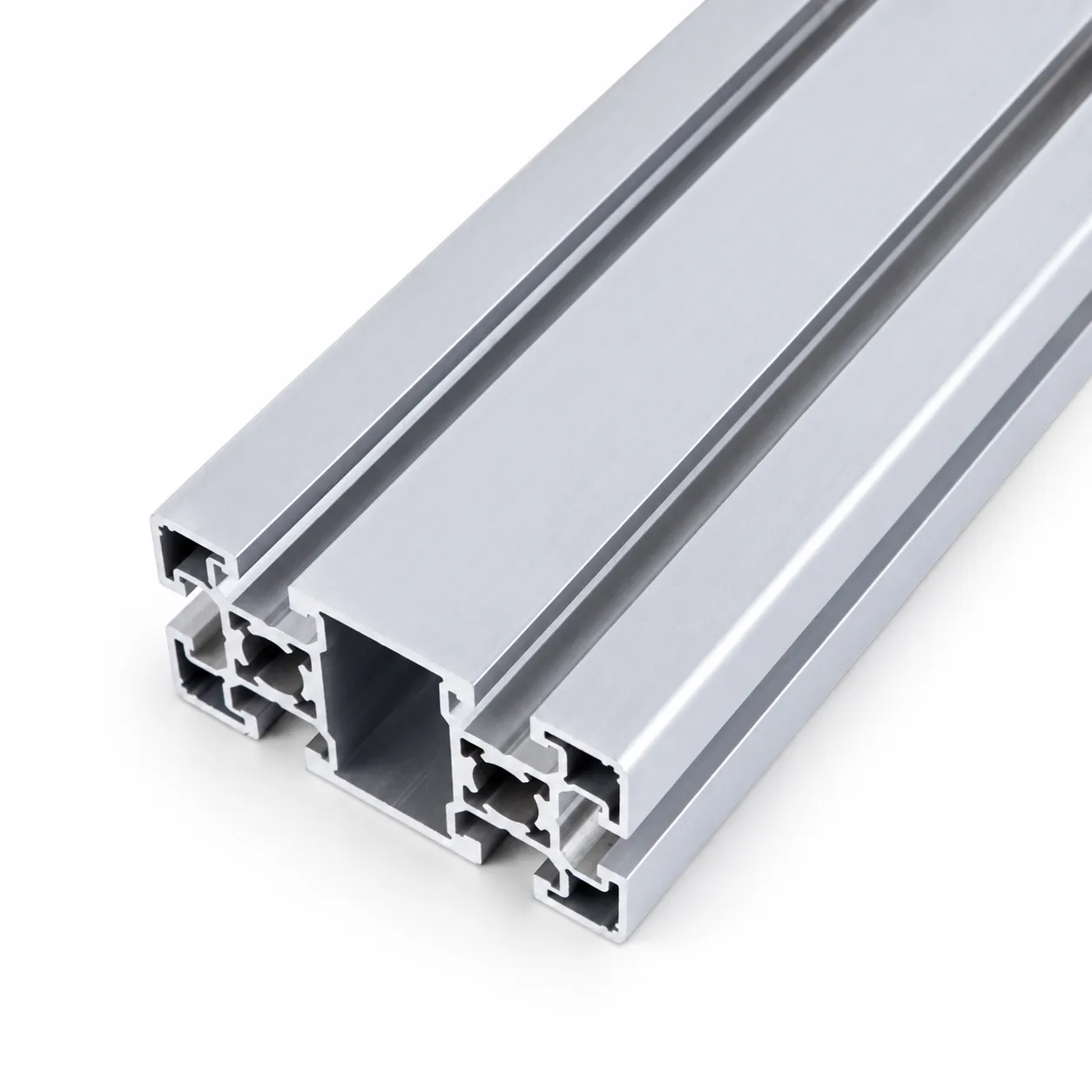 AAZ-459 — อลูมิเนียมโปรไฟล์ 45x90mm T-Nut สีเงิน