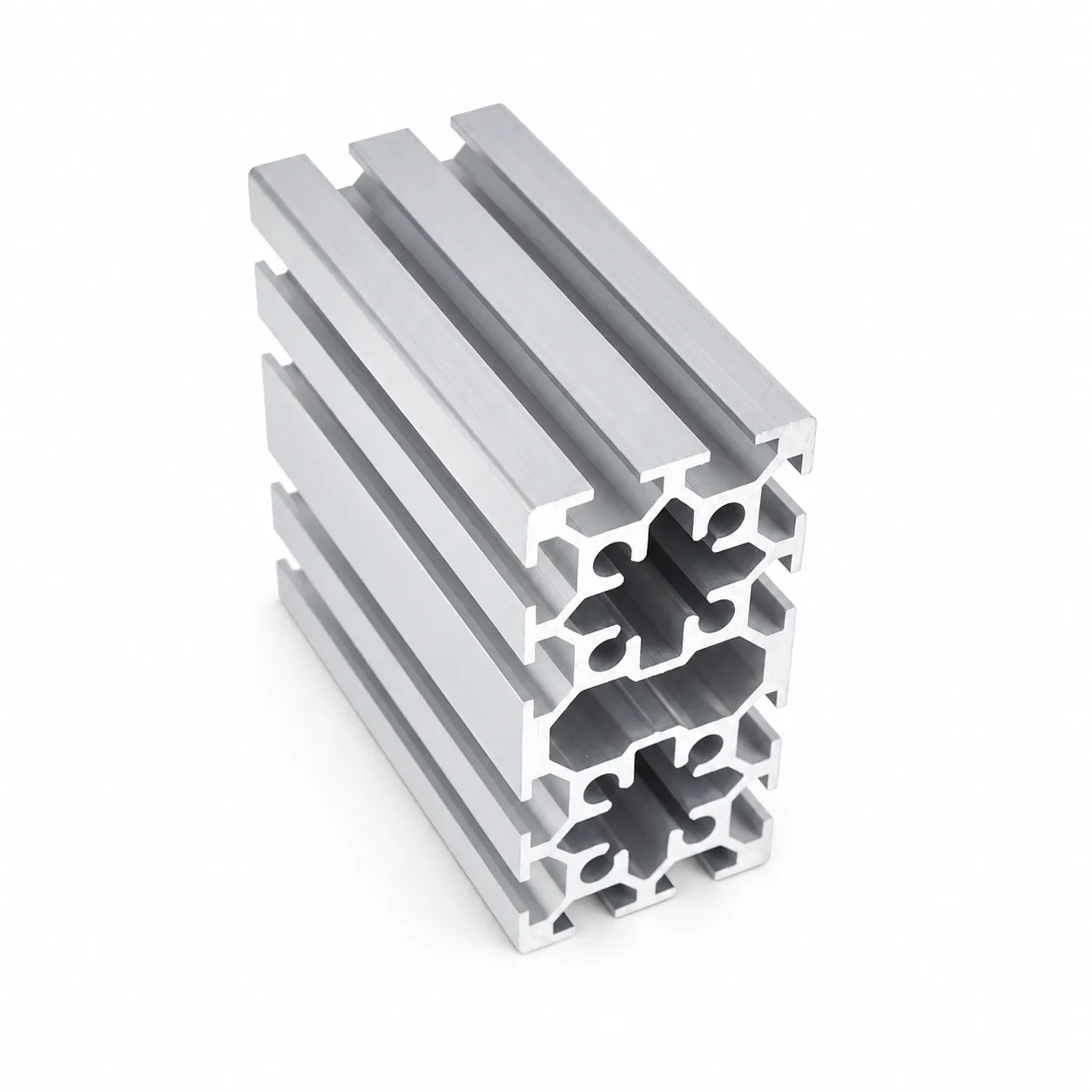 AAZ-51 — อลูมิเนียมโปรไฟล์ 50x100mm T-Nut สีเงิน
