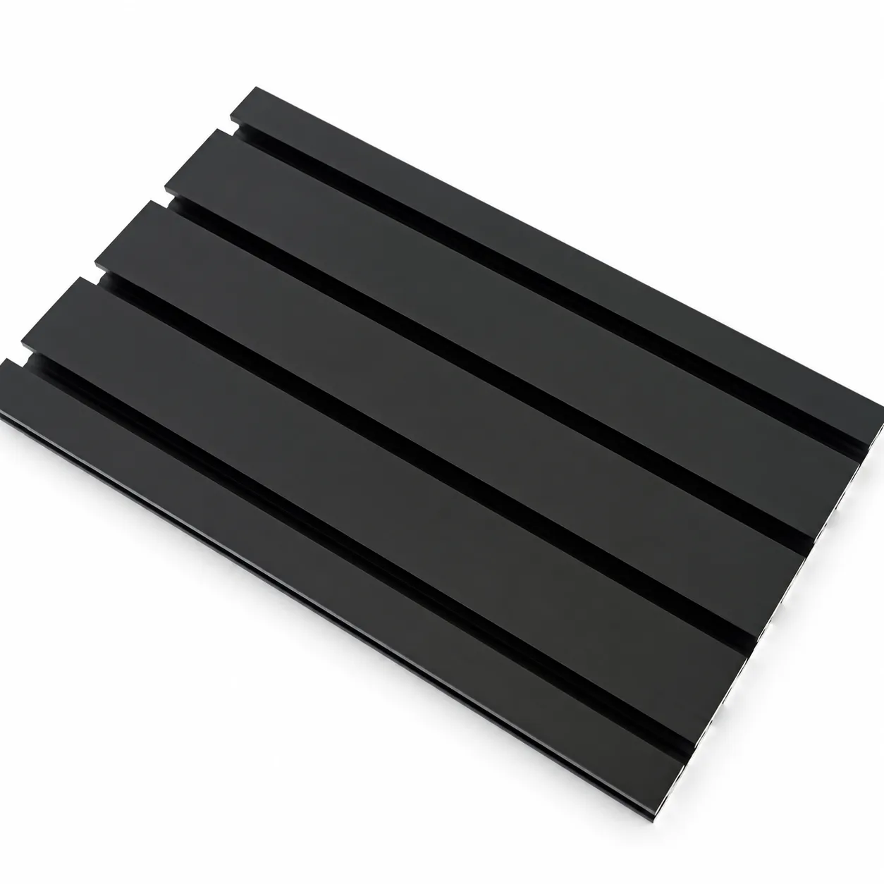 AAZ-58B — อลูมิเนียมโปรไฟล์ 15x180mm T-Nut สีดำ