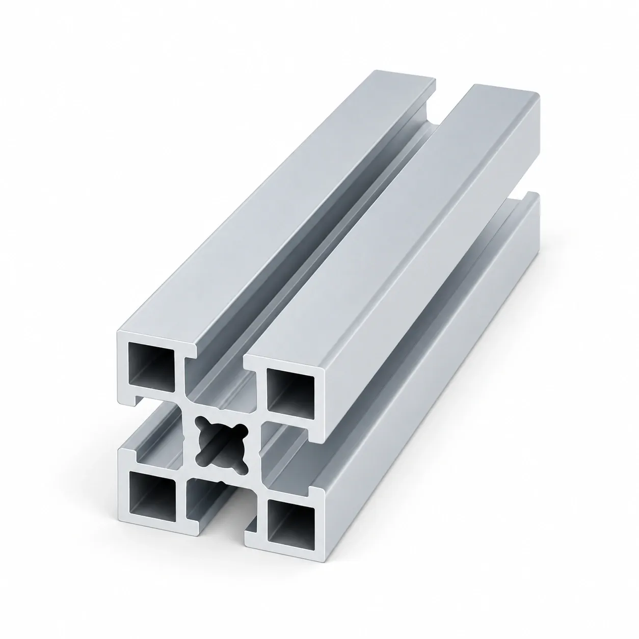 ABZ-3 — อลูมิเนียมโปรไฟล์ 30x30มม. น็อตธรรมดา สีเงิน