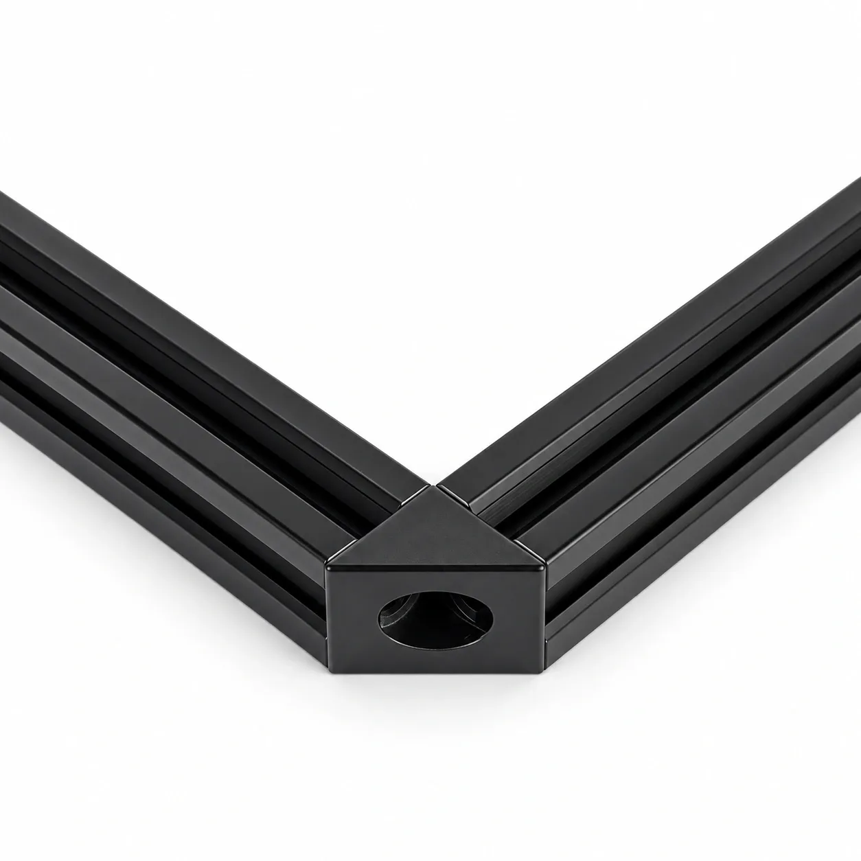 BAA-2A — Triangle Bracket 20mm สีดำ