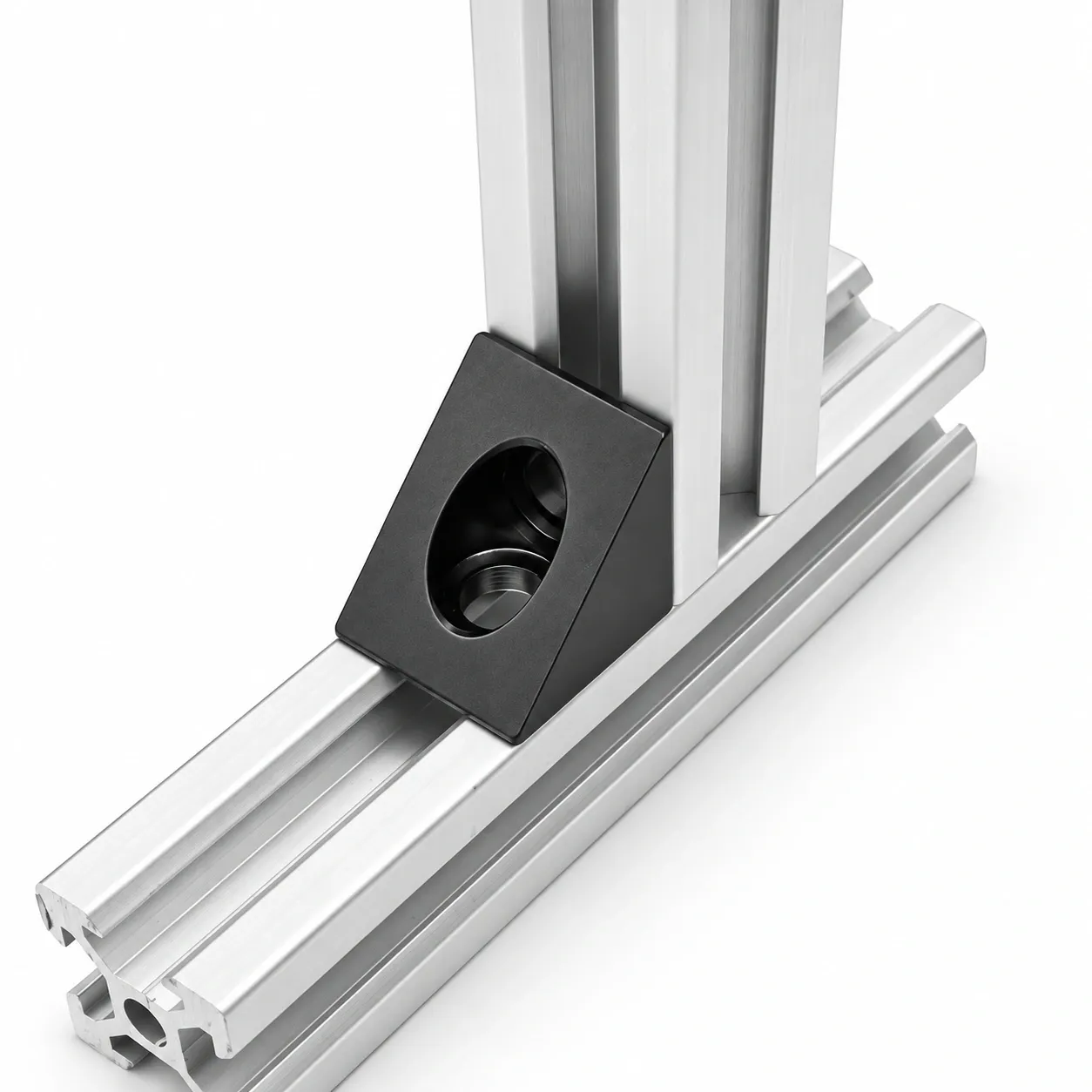 BAA-2A — Triangle Bracket 20mm สีดำ