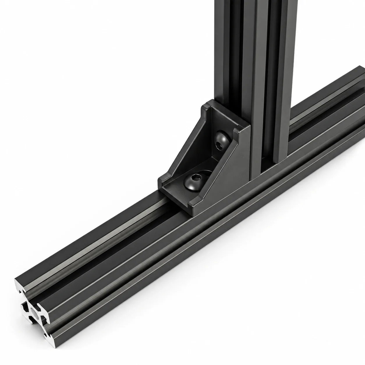 BAA-2BL — Bracket 20mm Long Hole สีดำ