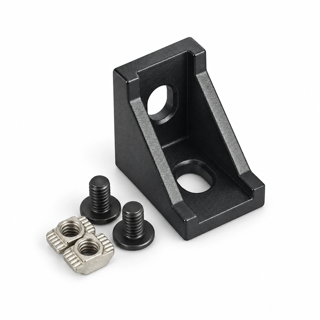 BAA-2BL — Bracket 20mm Long Hole สีดำ