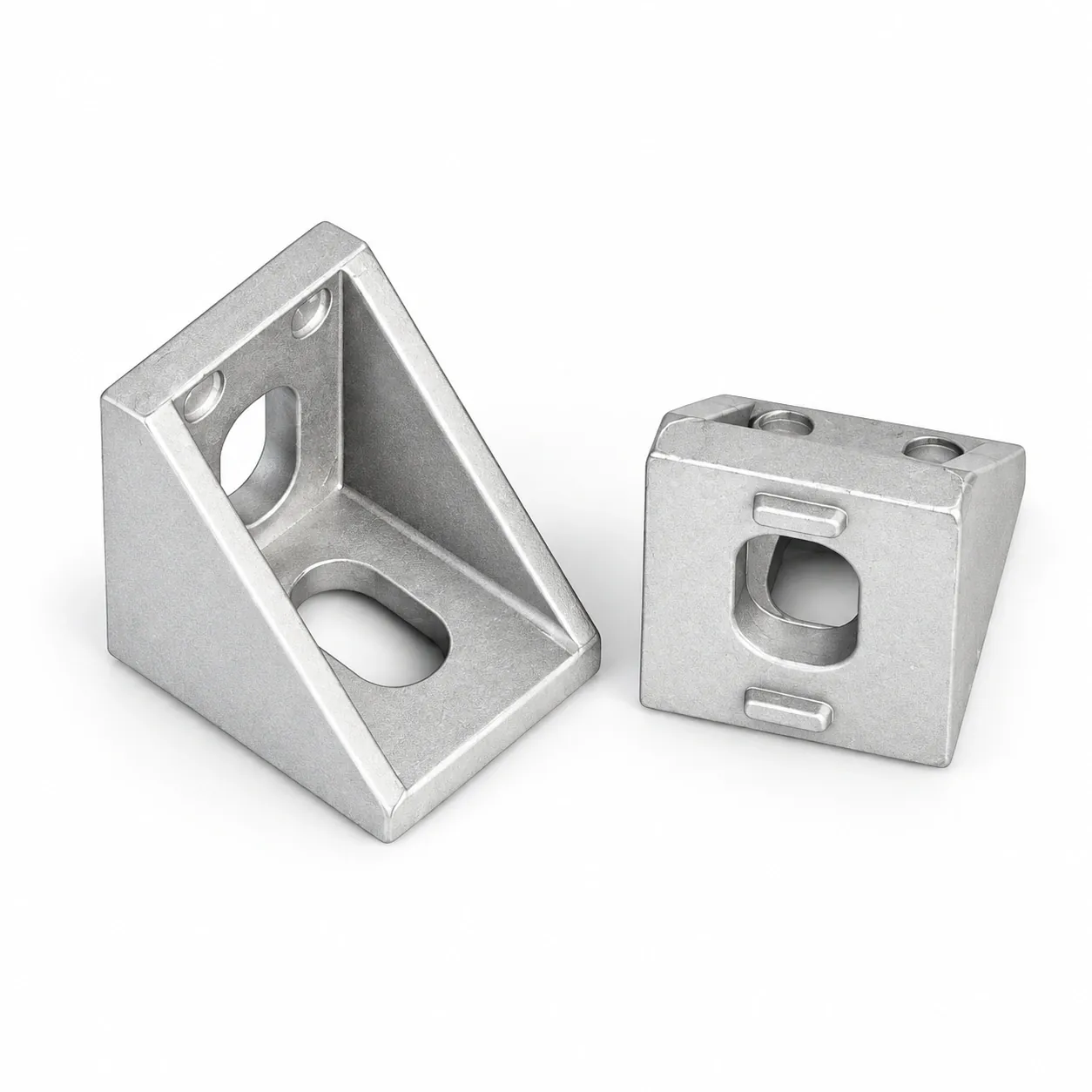 BAA-2T — Bracket 20mm Thin Type สีเงิน