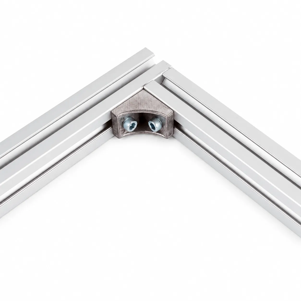 BAA-3H — Bracket 30mm Heavy Load สีเงิน