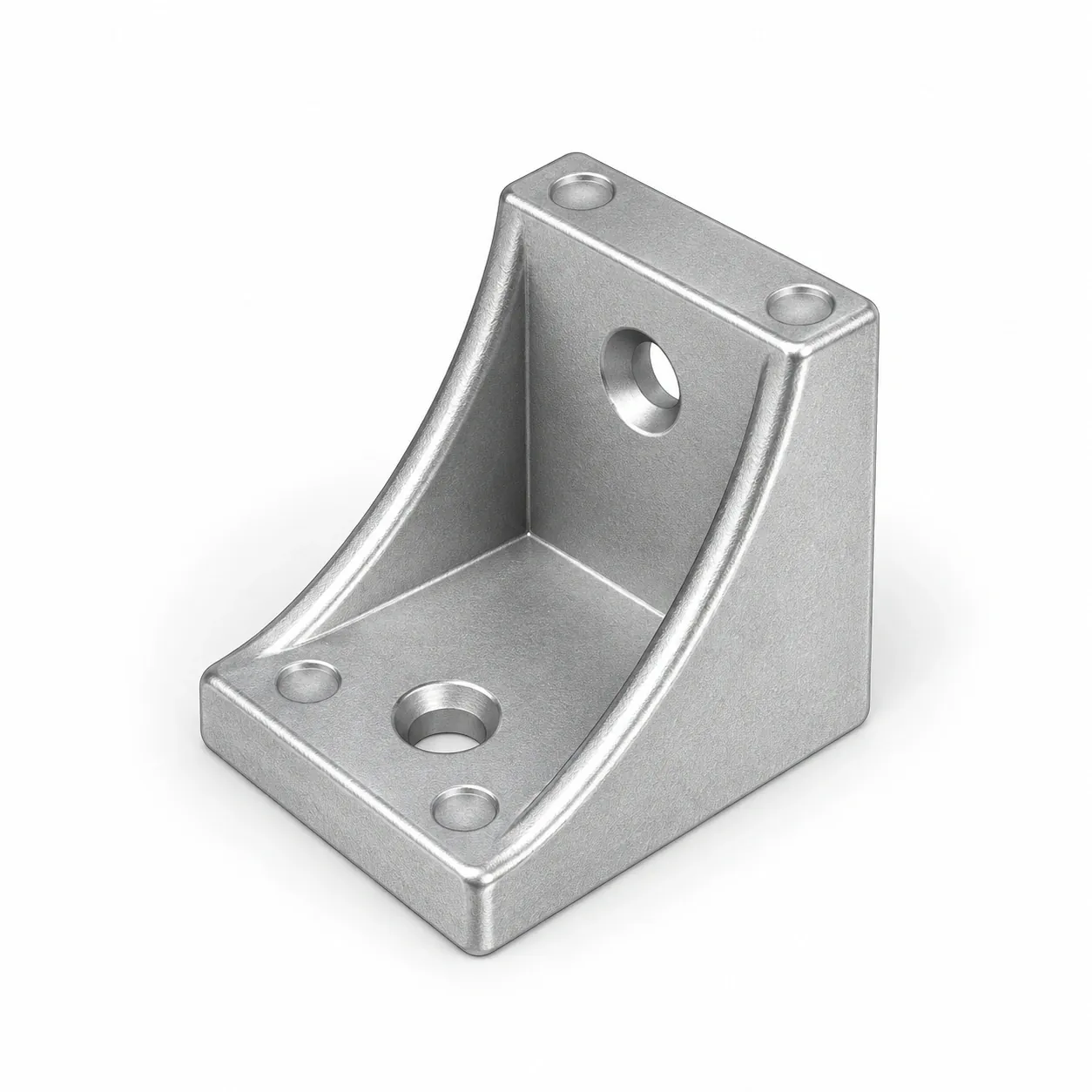 BAA-3H — Bracket 30mm Heavy Load สีเงิน