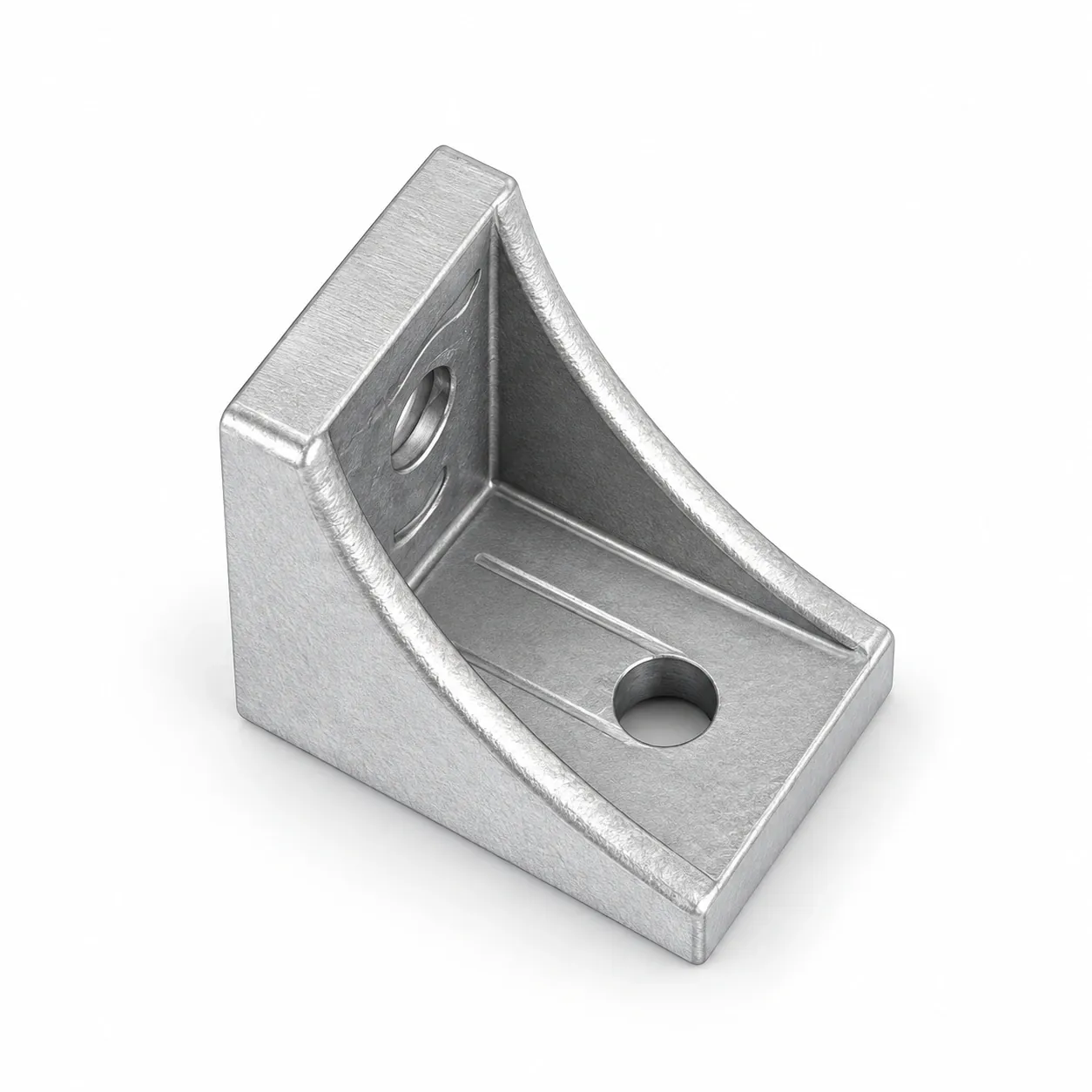 BAA-4H — Bracket 40mm Heavy Load สีเงิน