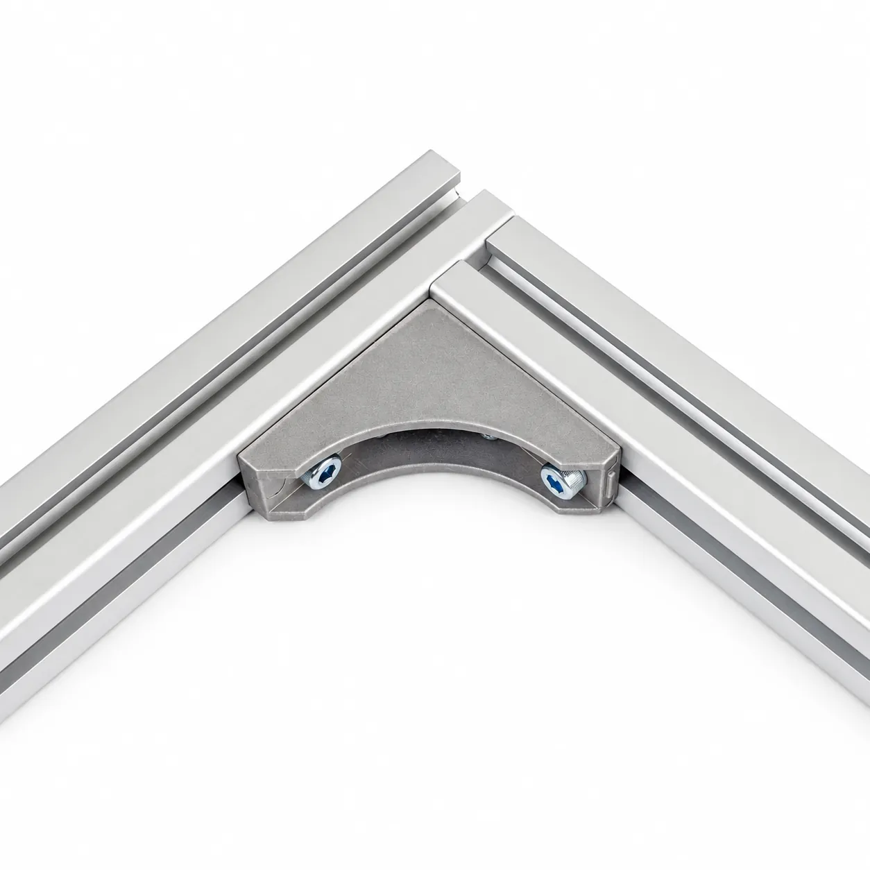 BAA-4L — Bracket 40mm Long Type สีเงิน
