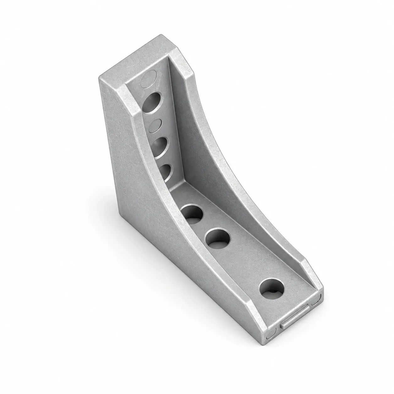 BAA-4L — Bracket 40mm Long Type สีเงิน