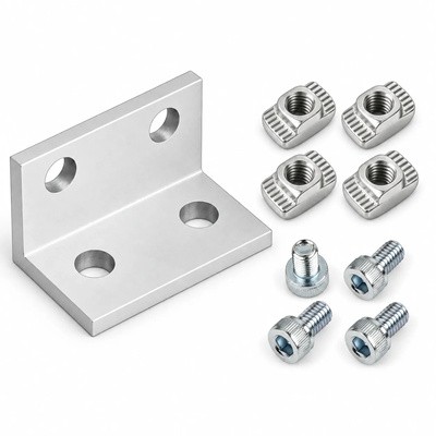 BAB-24-SET — L Bracket 20x40mm Kit Set