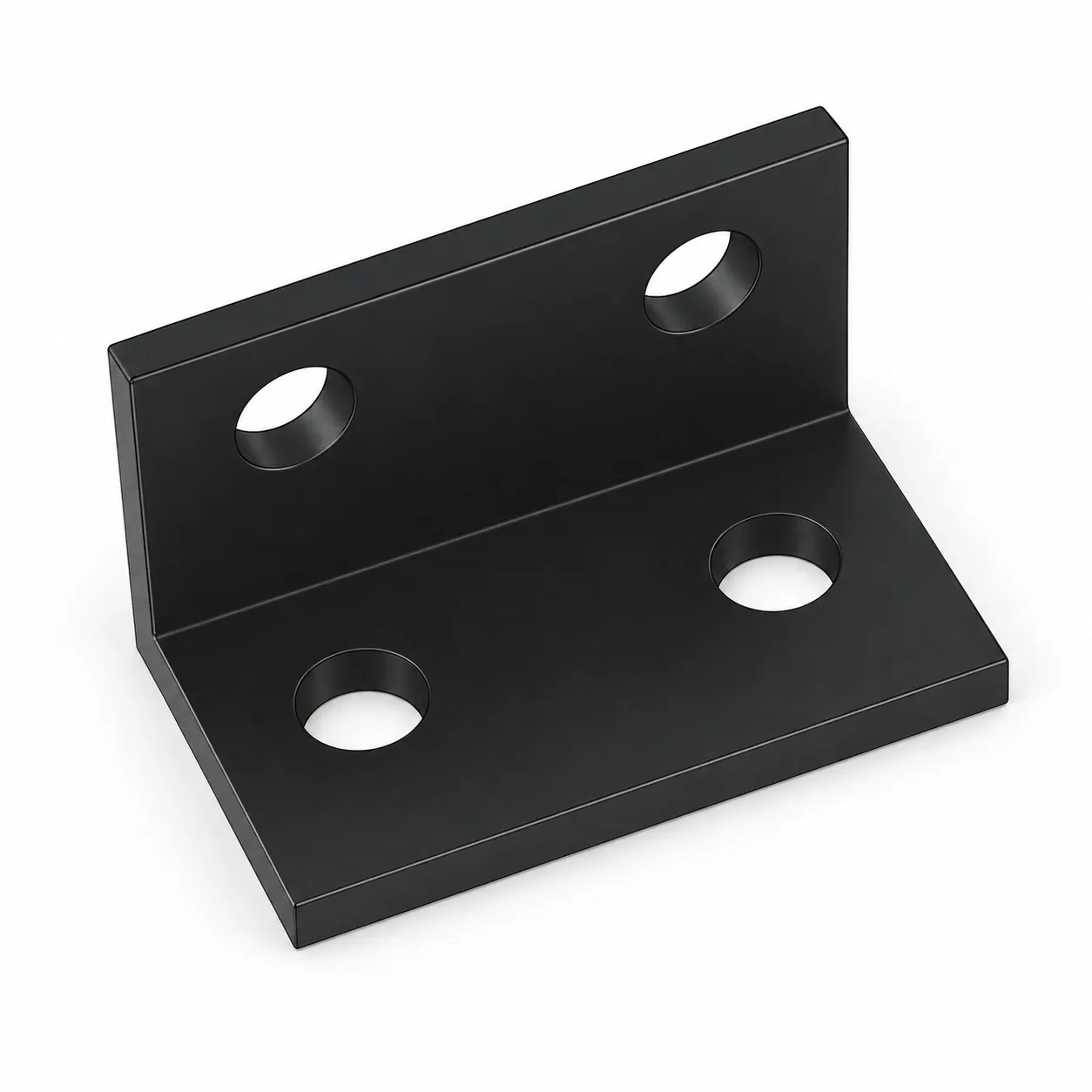BAB-24B — L Bracket 20x40mm สีดำ