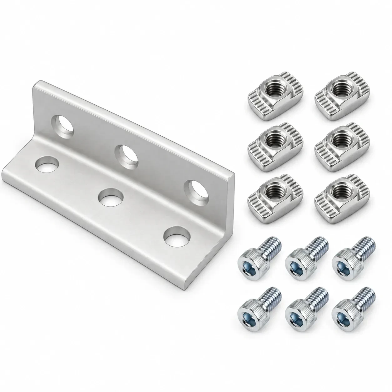 BAB-26-SET — L Bracket 20x60mm Kit Set
