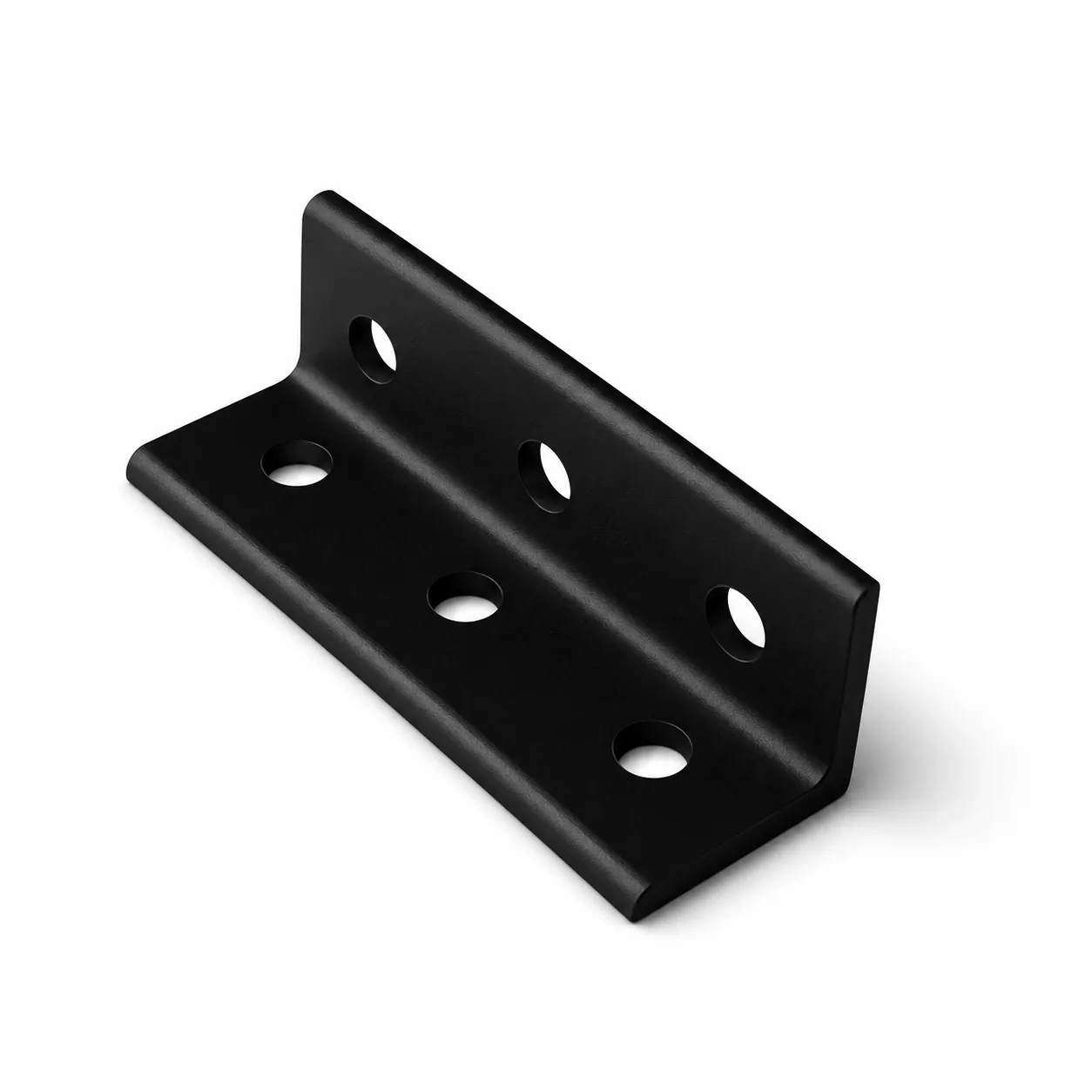 BAB-26B — L Bracket 20x60mm สีดำ