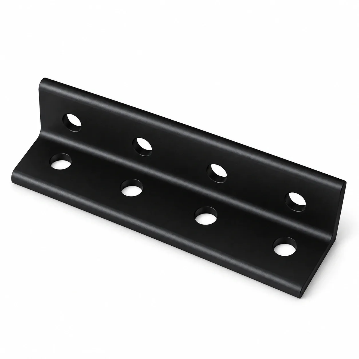 BAB-28B — L Bracket 20x80mm สีดำ