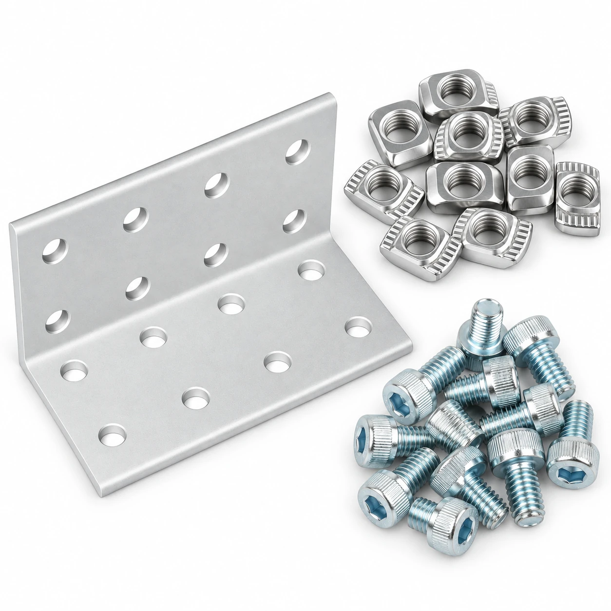 BAB-28L-SET — L Bracket 20x80mm Long Type Kit Set
