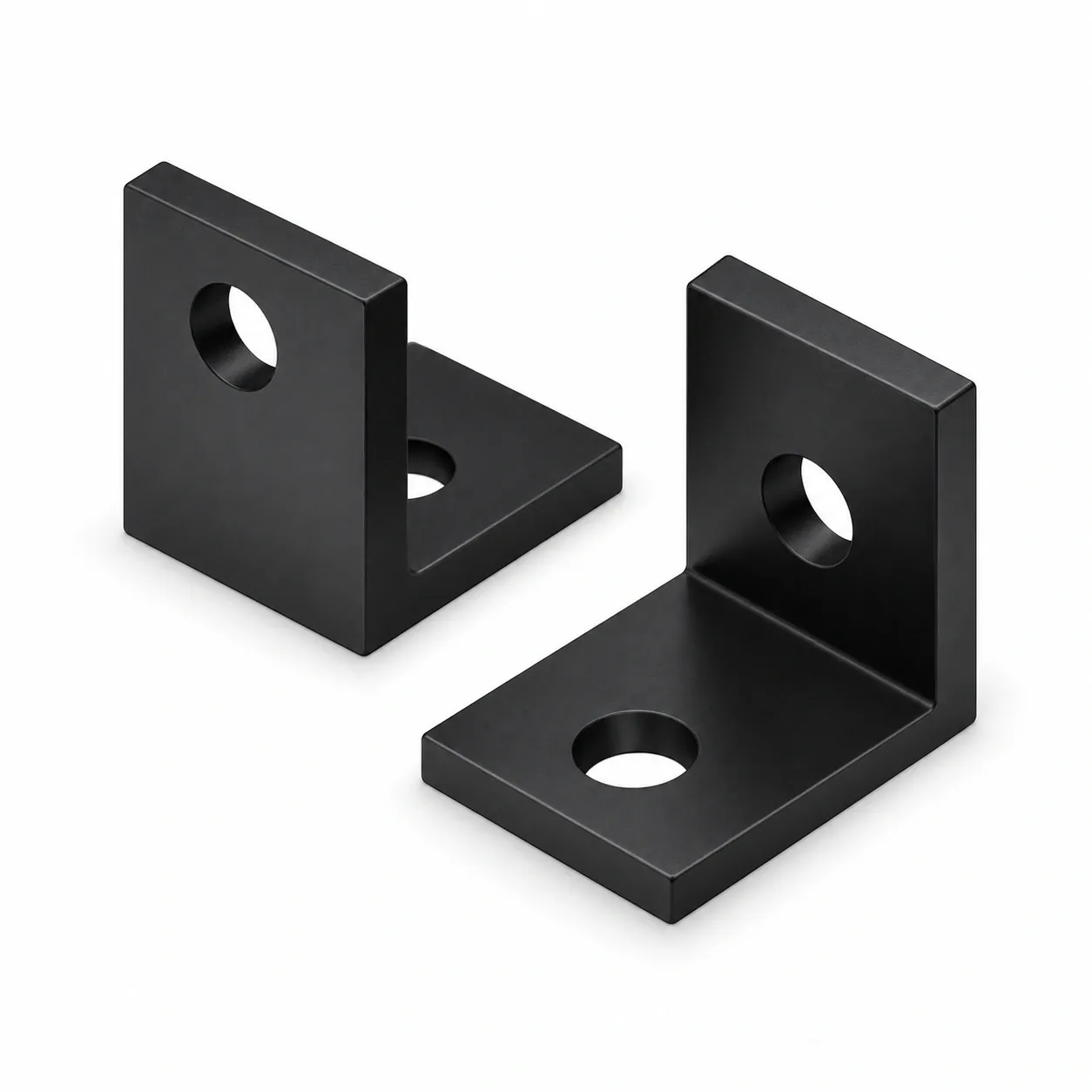 BAB-2B — L Bracket 20mm สีดำ