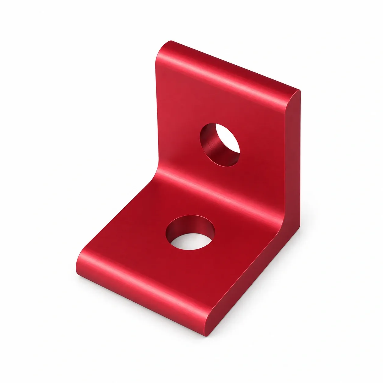 BAB-2CR — L Bracket 20mm Heavy Load สีแดง