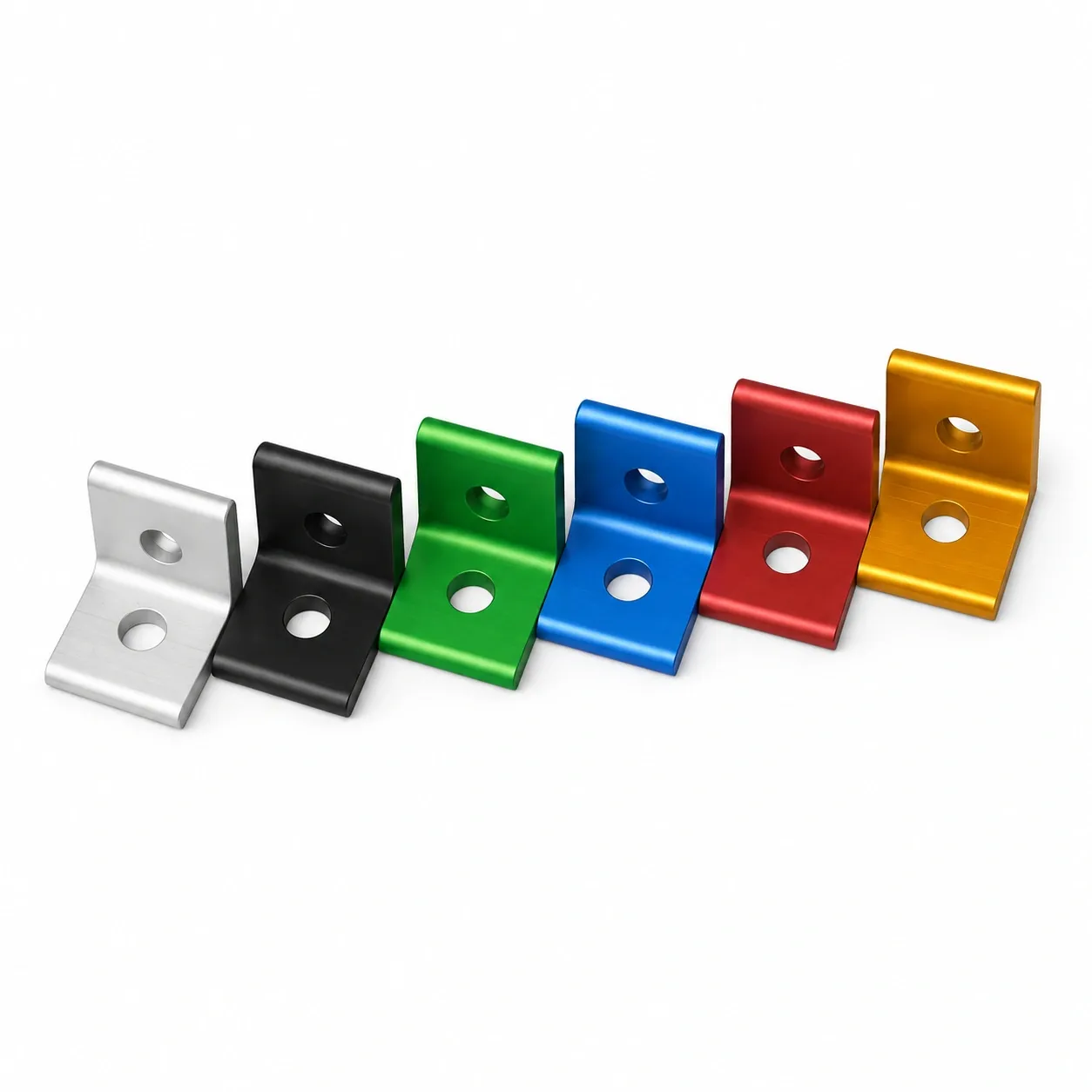 BAB-2CS — L Bracket 20mm Heavy Load สีเงิน