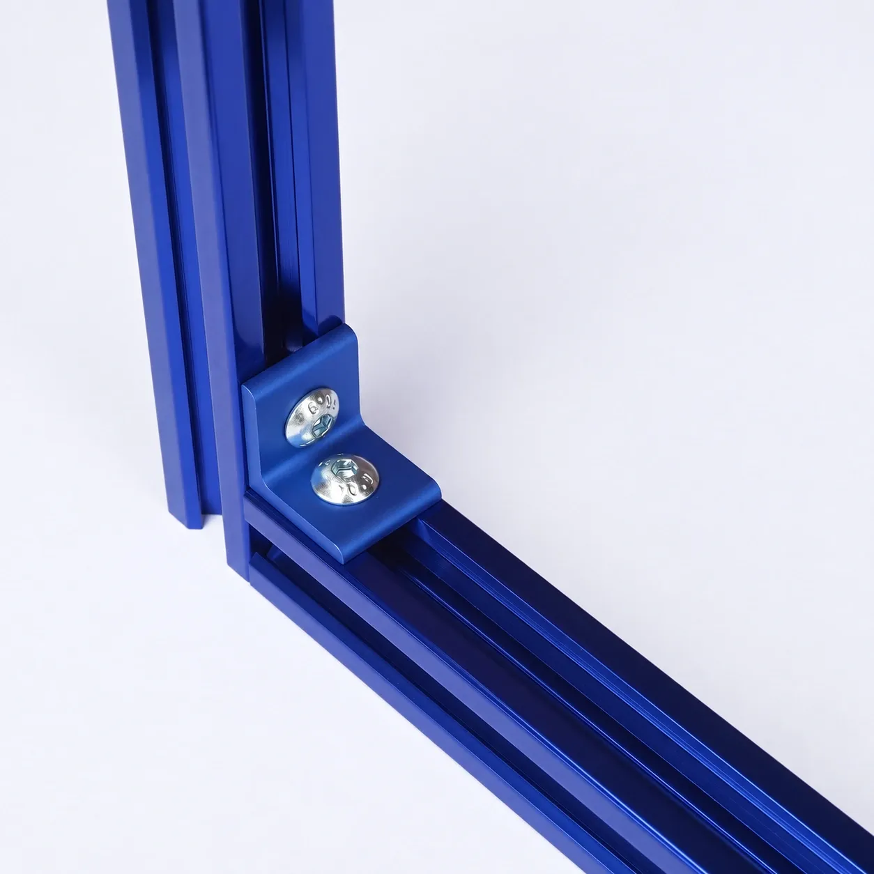 BAB-2CU — L Bracket 20mm Heavy Load สีน้ำเงิน