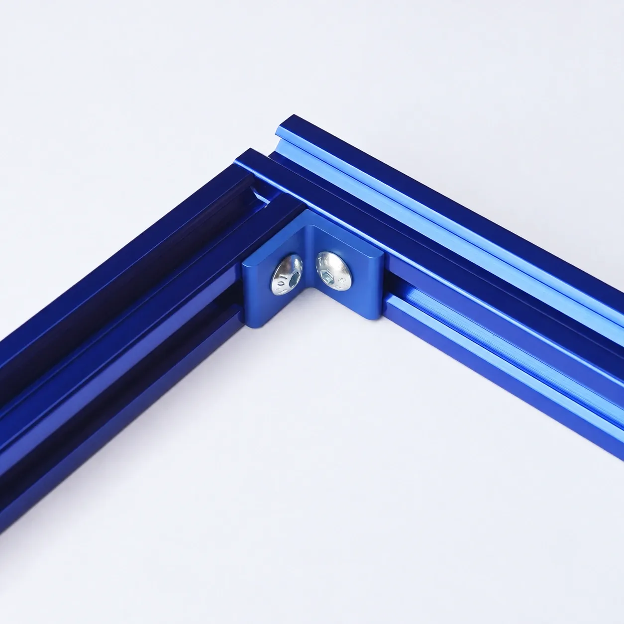 BAB-2CU — L Bracket 20mm Heavy Load สีน้ำเงิน