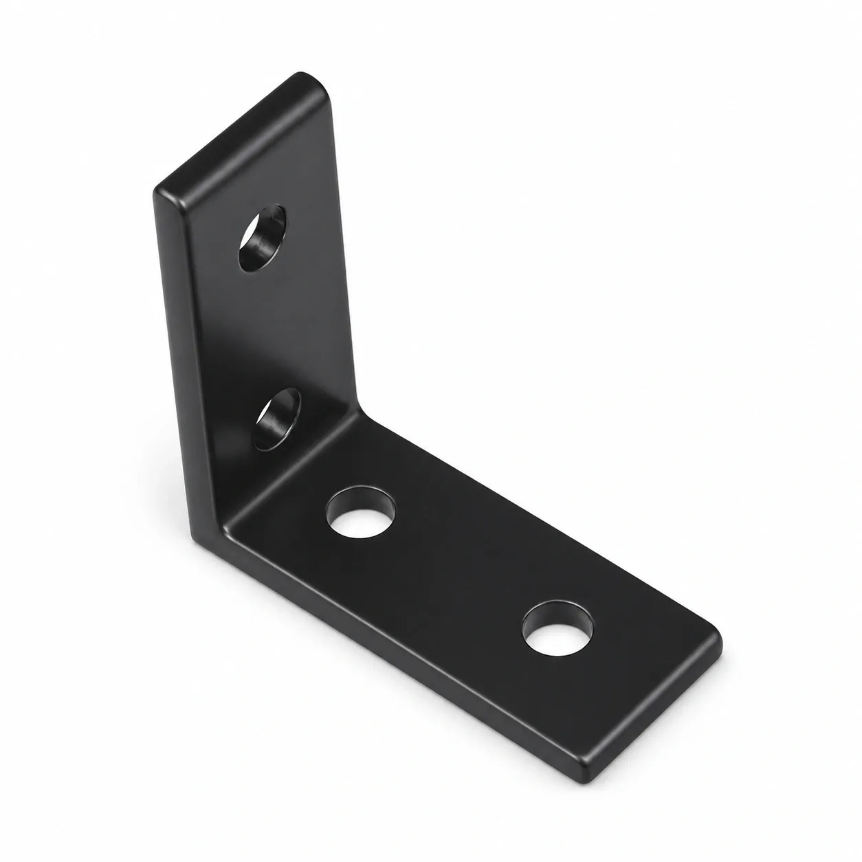 BAB-2LB — L Bracket 20mm Long Type สีดำ