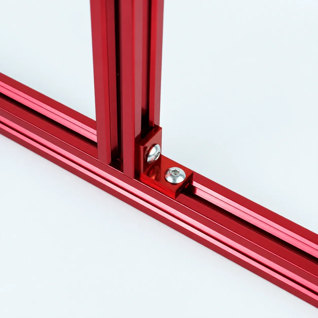 BAB-2R — L Bracket 20mm สีแดง