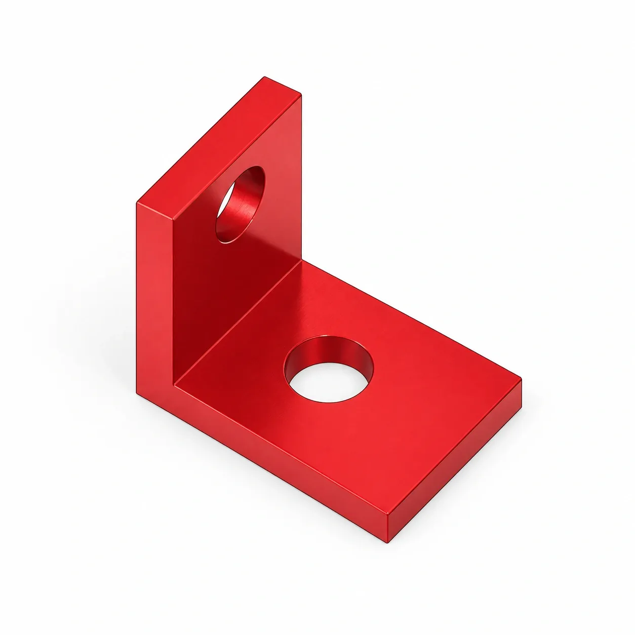BAB-2R — L Bracket 20mm สีแดง
