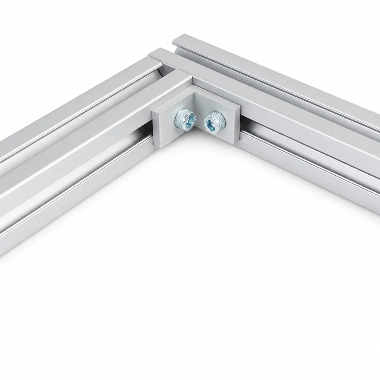 BAB-3 — L Bracket 30mm สีเงิน