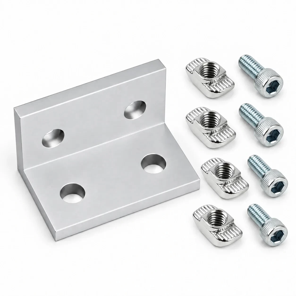 BAB-36-SET — L Bracket 30x60mm Kit Set