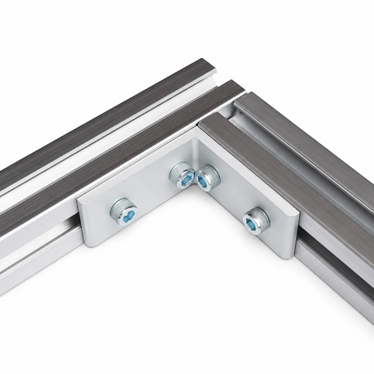 BAB-3L — L Bracket 30mm Long Type สีเงิน