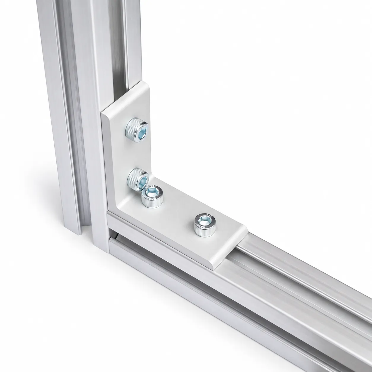 BAB-3L — L Bracket 30mm Long Type สีเงิน