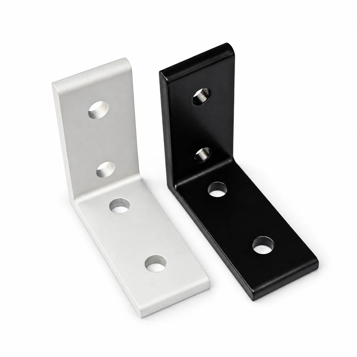 BAB-3L — L Bracket 30mm Long Type สีเงิน